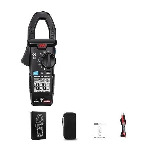 Pince multimètre DELURA 600A AC pour mesure de courant automatique