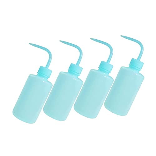 Healeved 250ml Multipurpose Squirt Bottle Lash Rinse Water Squeeze Misting Spray for Hair Plant Watering