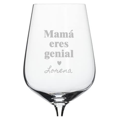 Wanapix | Copa de Vino Personalizada | Cristal de Bohemia | Detalle Original Cover