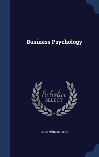Business Psychology 1298907780 Book Cover