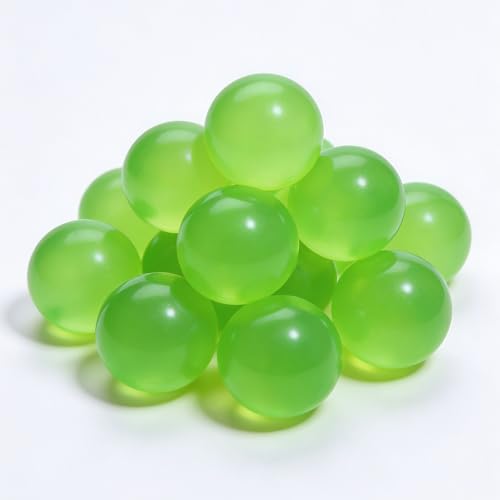 HUBANGBIAO 16 PCS Glow in The Dark Bouncy Balls - 1 Inch Super High Bounce Balls Bulk Pack for Kids Party Favors, Goodie Bag Stuffers & Vending Machines for Boys and Girls