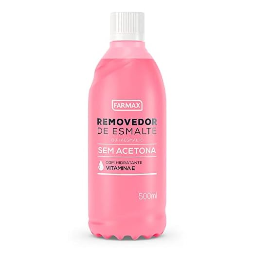 Farmax Removedor Esmalte Sem Acetona 500 Ml