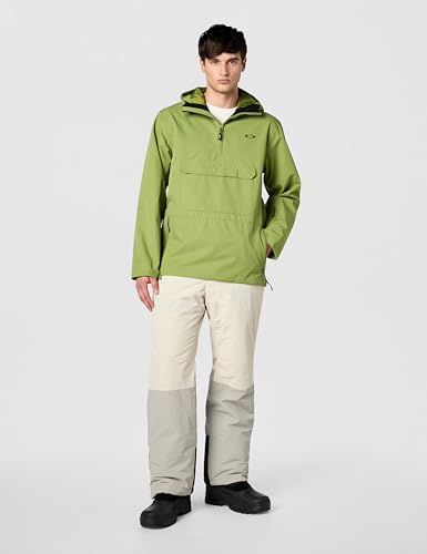 Image of Oakley Men's Divisional Recycled Shell Anorak Jacket