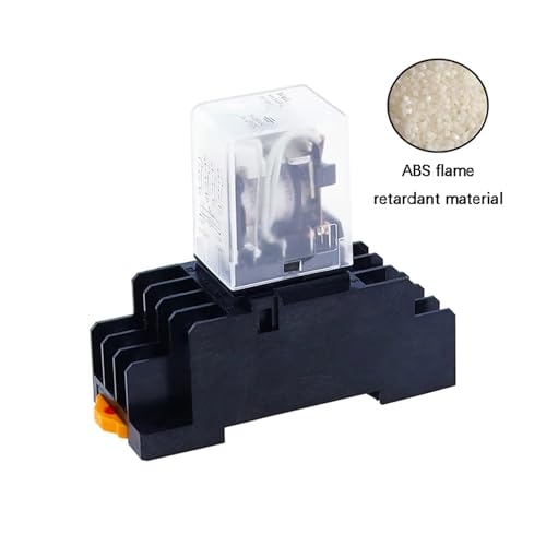Relé electromagnético indicador LED verde para control visual instantáneo 5