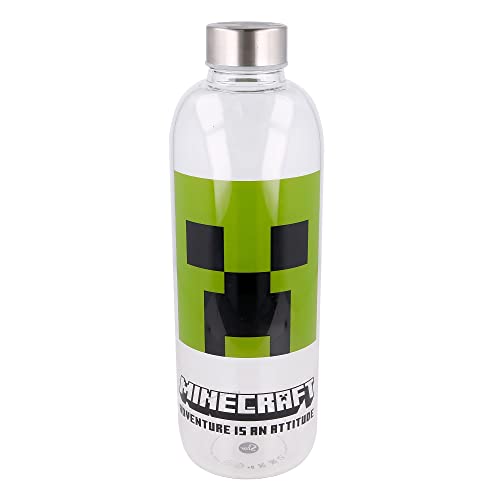 Stor 8412497004454 Glass Bottle, 1030 ml Capacity, Minecraft, Multicolor, Estándar - Image 4