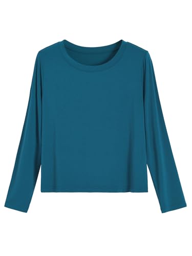 Latuza Women's Petite 2 Piece Pj Lounge Set Petite Length Top Wide Leg Pants2