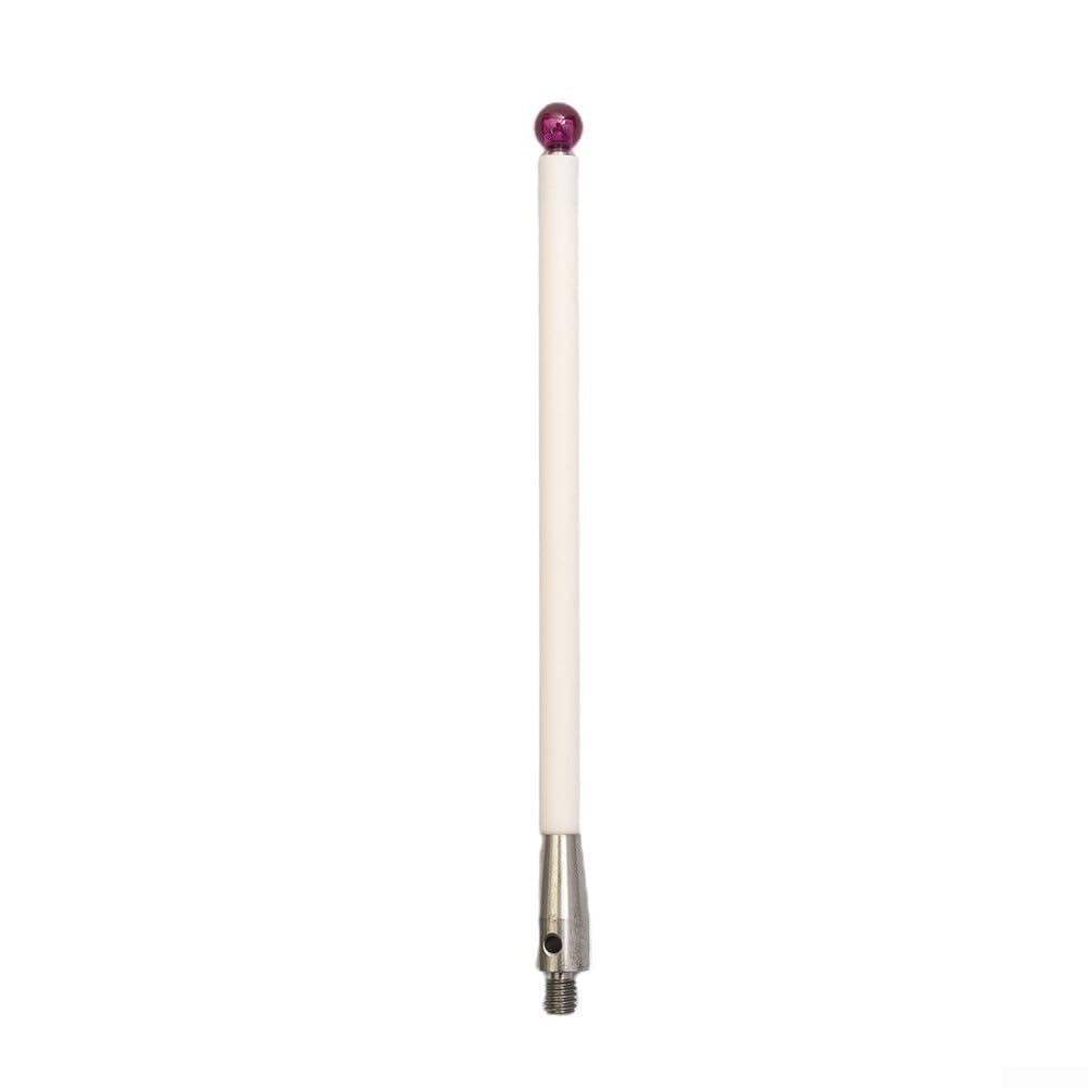 CMM Touch Probe Stylus, A-5000-3712 Punta de sonda CNC con bola de 6 mm, para inspección y medición de metalurgia, para máquinas de medición por coordenadas, vástago de 100 mm de longitud