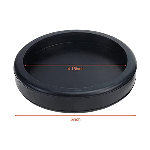 Image of 4 Packs Round Rubber Arm Pads, PN 5715017, Suitable for BendPak or Danmar Lift