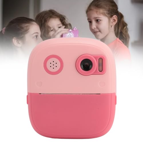 Caméra impression instantanée enfants rose avec écran IPS HD 2,4 pouces - 4