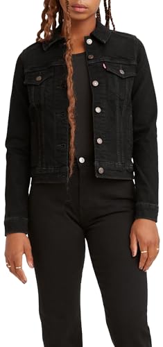 Levi's Original Trucker, Donna, Black Lilly, XS