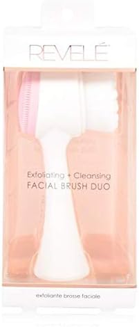 Miniatura 3 de Cepillo de limpieza facial REVELÉ Duo cepillo exfoliante y limpiador cepillo de doble cara