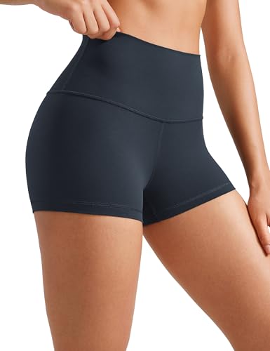 Image of CRZ YOGA Butterluxe Biker Shorts 2.5 inch | Extremely Soft, Gentle Compression, Yoga, High Waisted, for Women