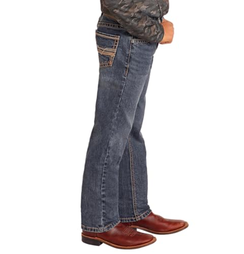 Rock & Roll Boys' Ladder Stitch Revolver Jeans3