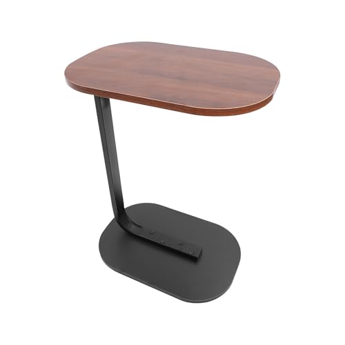 HPDTZ C Mesa auxiliar moderna pequeña para sofá, salón, dormitorio, 60 cm de altura, 45 x 30 cm, mesa de mesa, ahorra espacio, elegante mesa...