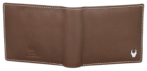 Image of WildHorn Genuine Leather Wallet for Men | Slim Bifold Wallet with RFID Blocking | Multiple Card Slots & Coin Pocket | Premium Leather Mens Wallet
