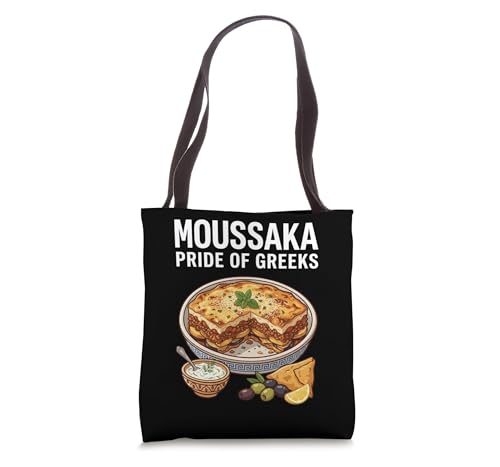 Moussaka Pride of Greeks Greek Food Lover Dish Tote Bag