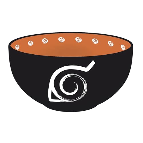 ABYSTYLE Naruto Shippuden Konoha Ceramic Cereal Soup Bowl 21 Oz. ...