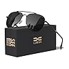 LUENX-Aviator-Sunglasses-for-Men-Women-Polarized-Driving-Classic-Shades-UV-400-Protection-with-Accessories-60MM LUENX Aviator Sunglasses for Men Women Polarized Driving Classic Shades - UV 400 Protection with Accessories 60MM