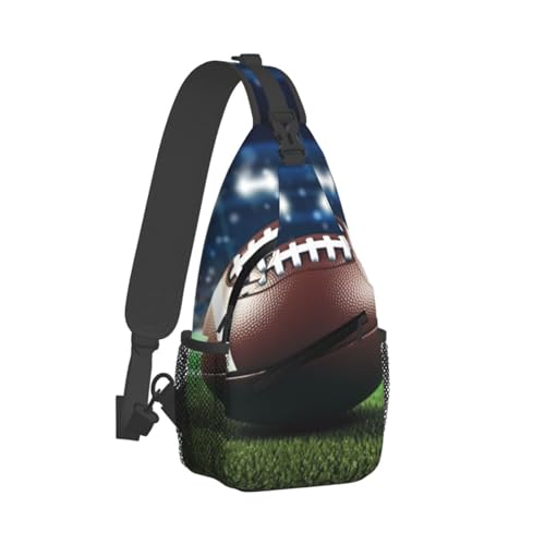 Bolso Cruzado Deportivo Negro para Hombre y Mujer miniatura 2
