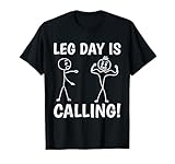 Gym Shirt Strichmännchen Fitnessstudio Training