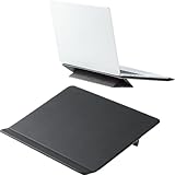 サンワダイレクト 傾斜台 学習台 折りたたみ式 高さ2段調整 PUレザー 超薄型 持ち運び タブレットスタンド 液タブ 絵描き ライティングボード 200-STN095