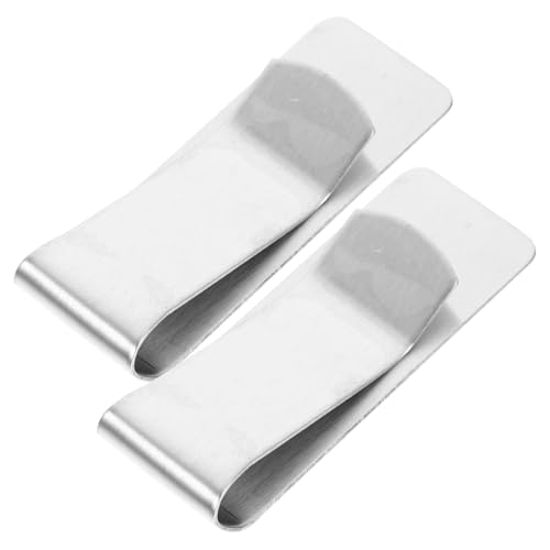 Practical Silver Wallet Clip Money Clip Cash Silver Office Paper Wallet Money Clamps