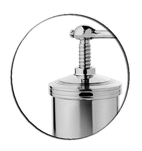 Image of Stainless Steel Sev Sancha Machine /Muruku Maker with 6 Jali, Kitchen Tools of Namkeen and Snacks Maker Stainless Steel (9 No.)