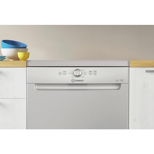 Indesit Push and Go D2F HK26 S UK 14 Place Setting Dishwasher - Silver - Image 5