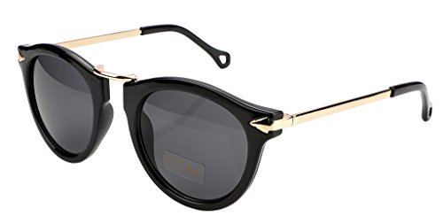 FEISEDY Vintage Arrow Women Sunglasses Round Design Candy Color B2427