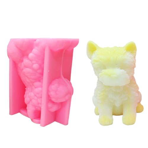 Catálogo de Jabón de artista para comprar hoy. 50 Hokojix - Molde de silicona para perros artísticos para niños, molde creativo de silicona para jabones hechos a mano, velas y regalos perfumados