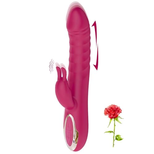 2026 New Edition Adult Tool for Women Today Silent Silicone Rabbit Ears Electric Adult Toy Electric Machine with Quiet with 10 Electric Modes Realistic Waterproof Gifts for Women Travel (21HJ22)
