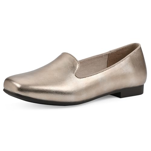 Image of CLIFFS BY WHITE MOUNTAIN Women's Bessey Cushioned Loafer Flat