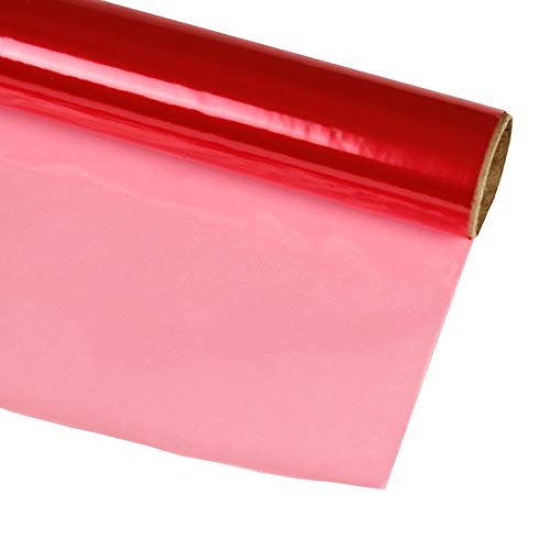 Hygloss Products Cellophane Roll – Cellophane Wrap For Crafts, Gifts, And Baskets 20 Inch X 5 Feet, Pink #TOP4
