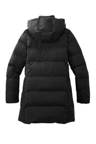 Women's Puffy Parka | Long Winter Puffer Coat with Hood, High Loft Insulation, Water Repellent, Two Way Zipper3