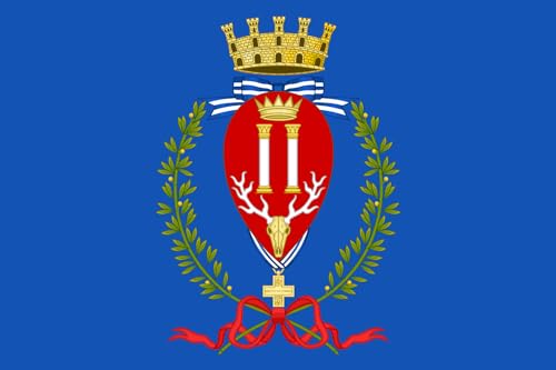 Drapeau Brindisi de qualité supérieure grand pavillon paysage 1.35m² - 2