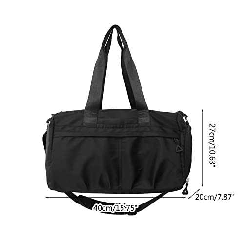 Bolsa de ioga feminina masculina bolsa de ginástica fitness seca molhada bolsa de natação separada c