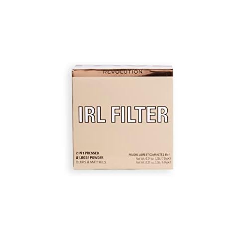 Makeup Revolution, IRL Soft Focus 2 In 1 Puder Cover