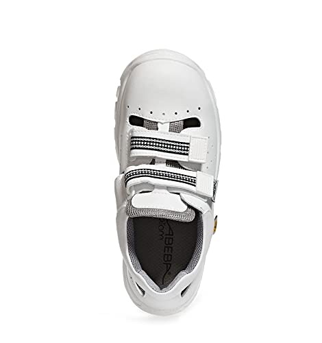 ABEBA Spezialschuh-Ausstatter GmbH Abeba 2616-36 Anatom Sicherheitsschuhe (Sandalen), weiß, 2616-50