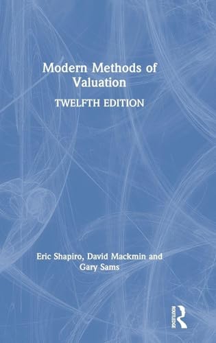 Modern Methods Of Valuation