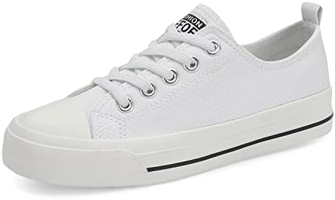 DSWED Toddler Little Kid Sneakers Boys Girls Canvas Shoes Classic Cotton Expandable No Tie Laces Slip On Sneakers