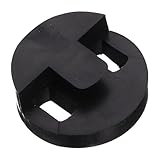 TIDTALEO Rubber Cello Mute round Violoncello Practice Sordine Black for Musical Instruments Stage and Studio