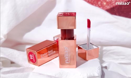 Image of Maliao Color Last Matte Lipstick - Long-Lasting, Vibrant Shades (RASP BERRY)