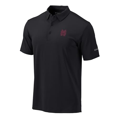Columbia Mississippi State Univ Golf Men's Lightweight Casual Golf Polo3