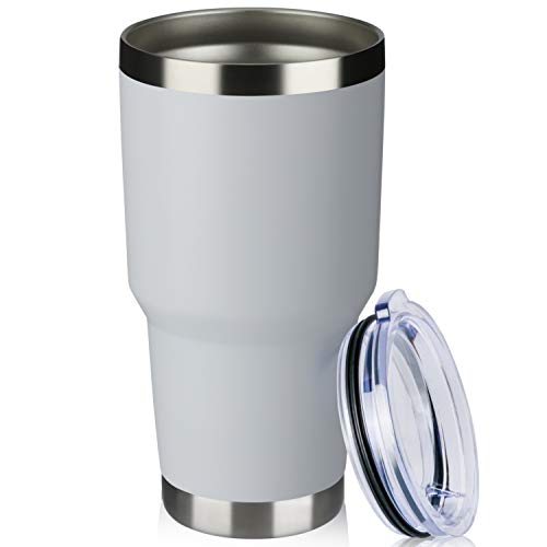 MEWAY 30oz Tumbler Double Wall Vacuum Insulated Travel Mug, Stainless Steel Tumbler