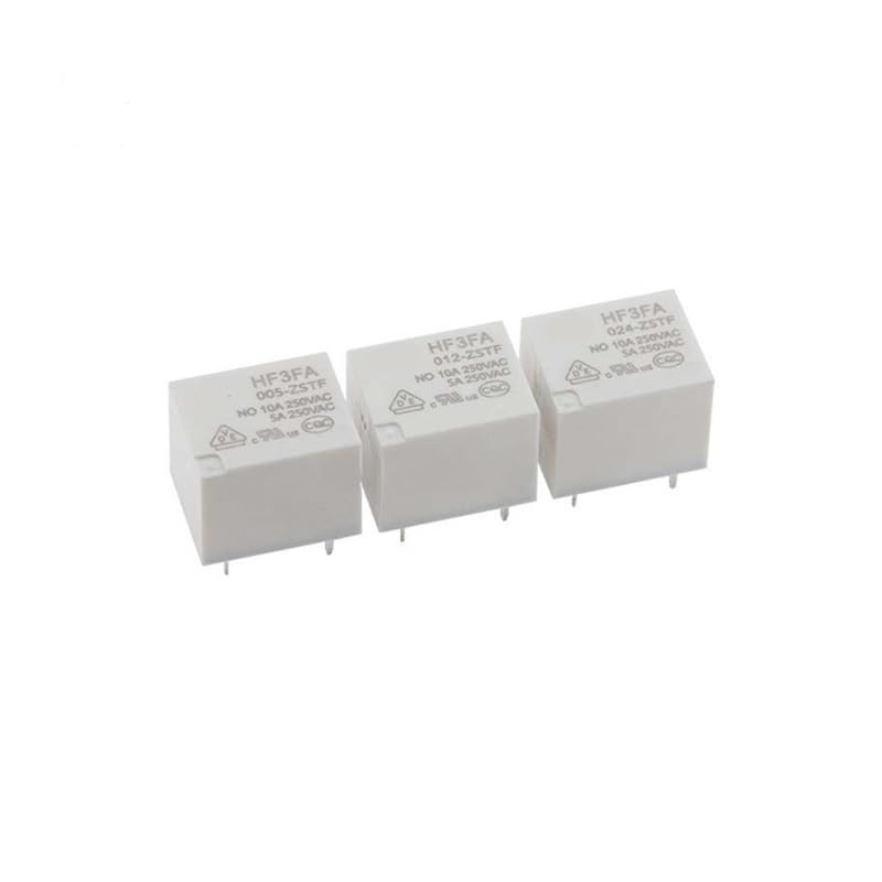POWTAXBJGD 10PCS Relay HF3FA-005 012 024-HSTF ZSTF(HF3FA-012-HSTF 4PIN)
