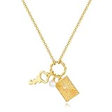 Hochwertige Materialien für maximalen Komfort: Die Halskette besteht aus hochwertigen, langlebigen Materialien, die hautfreundlich sind. Das leichte Design sorgt für angenehmen Tragekomfort, sodass Sie diese Halskette problemlos den ganzen Tag tragen können.