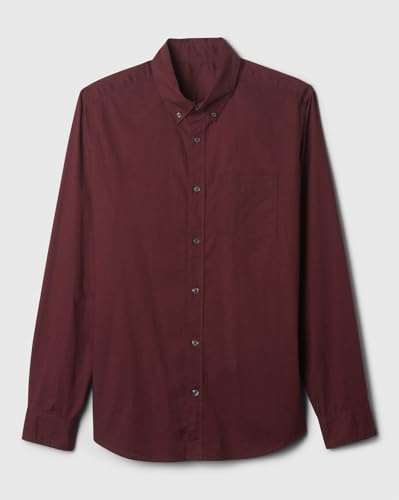 Image of Gap Men Regular Fit Checkered Full Sleeves Collared Shirt