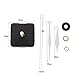 MVUYO FMURY DIY Quartz Clock Movement Mechanism Hands Wall Repair Tools Parts Silent Kit Set(E)