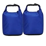 WYFCR Juego de 2 bolsas secas impermeables de 20 L, bolsas secas ligeras e impermeables, bolsa seca, bolsa impermeable, bolsas de cosas para kayak, rafting, canotaje, senderismo, camping, viajes