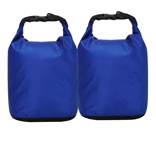 WYFCR Juego de 2 bolsas secas impermeables de 20 L, bolsas secas ligeras e impermeables, bolsa seca, bolsa impermeable, bolsas de cosas para kayak, rafting, canotaje, senderismo, camping, viajes